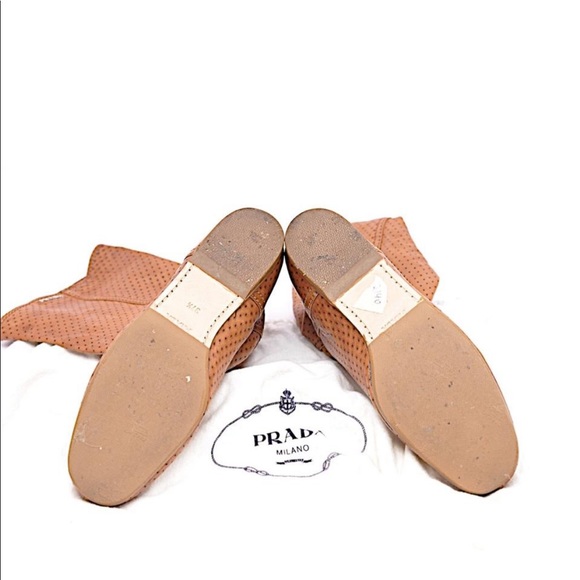 Prada leather scrunch boots - Picture 3 of 7